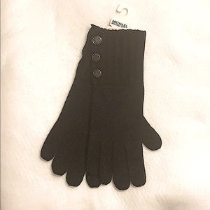 🆕Authentic MICHAEL KORS BLACK HIGHER RISE GLOVES BNWT